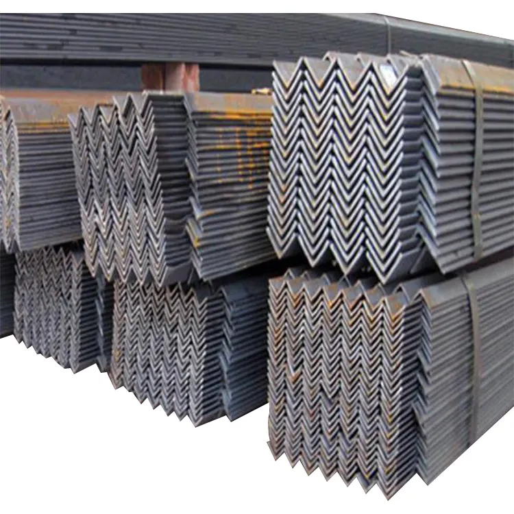 A588 SS400 SS3400 Hot Rolled MS Carbon Steel Equal Unequal Hot Dipped Galvanized Angle A36 Steel bar