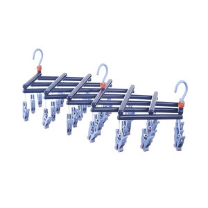 Quick Dry Sock Rack With Roller Clips Foldable Multi Functional Clothes Drying Hanger For Socks Underwear Storage Organizer - Product Image 3