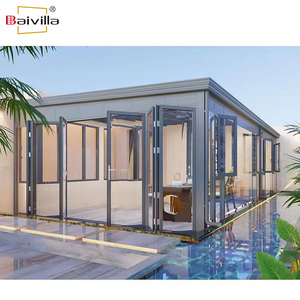 Quatre saisons extérieur jardin patio véranda porche enceintes serre solarium salle de soleil fermée verre maison véranda - Product Image 6