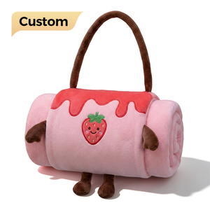 Manta Personalizada con Almohada y Calentador de Manos, Cojín Suave para Siesta en la Oficina, Edredón para Aire Acondicionado, Sofá, Cama y Viajes - Product Image 1