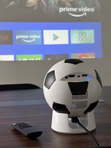 GLIWAY Soccer Ball <b>Projector</b> 720P HD Portable Home Theater English System Lightweight Design - Product Image 4