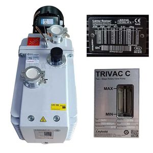 Bomba de Vacío de Paletas Rotativas Sellada con Aceite Leybold Trivac D60C, 64m³/h, 0.04Pa, Motor Eléctrico de Dos Etapas, Cuerpo de Hierro Fundido - Product Image 2