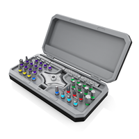 Juego de Destornilladores Magnéticos Multiusos con Trinquete, Kit de Herramientas de Reparación Portátil para Regalos, Muebles, Computadoras, Bicicletas y Bricolaje