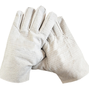Guanti di sicurezza in tela di cotone guanti da costruzione ispessiti e resistenti per la protezione del lavoro e la saldatura di attrezzi da lavoro potenziati - Product Image 3