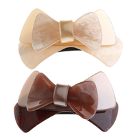 MiDairy 2024 nouveau double arc doux printemps clips de queue de cheval grande voûte barrettes de cheveux pour femmes filles 810128