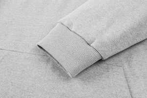 Sudadera CON CAPUCHA DE MODA pesada con logotipo personalizado para hombre, de gran tamaño, liso, de poliéster/algodón liso, con capucha de primavera, fabricante directo - Product Image 5