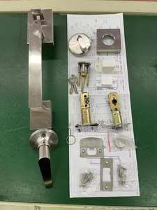 Puerta de Entrada de Acero de 36 X 80 y Puerta Principal de Acero Moderna para Exteriores Residenciales para el Mercado de Bahamas - Product Image 3