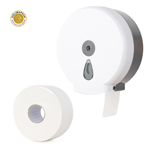 Oolima 100% ม้วนจัมโบ้ความจุสูงกระดาษชำระสีขาว2ชั้นแบบไม่มีรูพรุนเป็นมิตรกับสิ่งแวดล้อม - Product Image 3