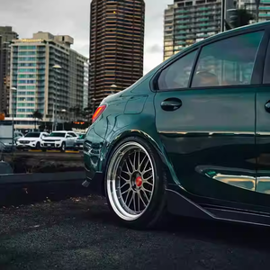 Jantes forgées en deux parties personnalisées noires <span class=keywords><strong>19</strong></span> 20 22 pouces 5x112 5x114.3 <span class=keywords><strong>5x120</strong></span> Design concave <span class=keywords><strong>BBS</strong></span> <span class=keywords><strong>LM</strong></span> pour BMW pour M3 M4 Voitures particulières - Product Image 3