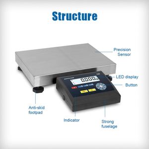 Venta al por <span class=keywords><strong>mayor</strong></span> de fábrica 30*40Cm plataforma Digital 100Kg de <span class=keywords><strong>bajo</strong></span> perfil de la <span class=keywords><strong>escala</strong></span> - Product Image 4