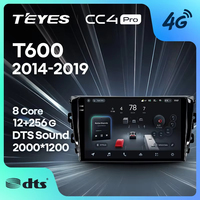 TEYES CC4 PRO Para Zotye T600 2014 - 2019 CarPlay Android Auto 2DIN Autoradio Radio para Auto