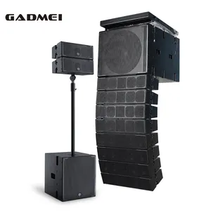 Neodymium active line array speakers subwoofer big powered sound box party speaker subwoofer 18 inch professional