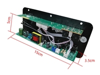 Amplificateur Mono D30 pour Récepteur Radio Entrée Double Micro USB TF Télécommande Sortie 25W DC12V/24V AC220V