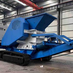 Broyeur à mâchoires pour moteur diesel mobile de petite capacité pour calcaire avec composants centraux-Pièces de rechange pour moteur PLC incluses - Product Image 2