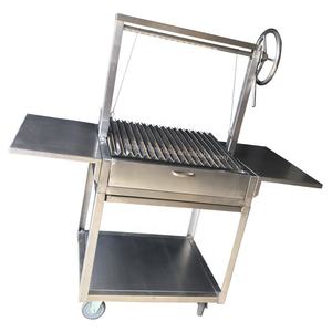 Factory Direct Supply Santa Maria Grill Custom Argentine <strong>Masonry</strong> Grill With V Grate - Product Image 5