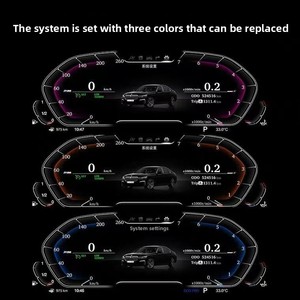 Para BMW 5 Series 6 Series 7 Series X3 X4 X5 X6 F10 F11 F07 F11 F25 F26 F15 F16 Instalación sin pérdidas Tablero <span class=keywords><strong>digital</strong></span> 12,3 pulgadas - Product Image 6
