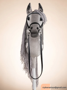 2025 DR Hot <strong>Sale</strong> Factory Direct Supply Plush Stick <strong>Hobby</strong> <strong>Horse</strong> Stuffed Animal Toys With Wooden Stick - Product Image 2