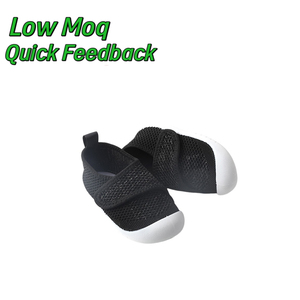 Chaussures d'intérieur antidérapantes à semelle souple en maille tricotée pour bébés et tout-petits, personnalisables en gros, pour nouveau-nés garçons et filles - Product Image 2