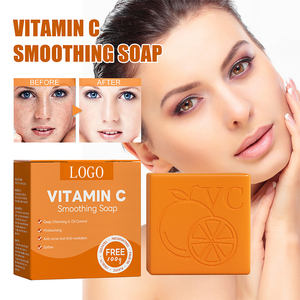 Toptan el yapımı C vitamini kızdırma sabunu vücut ve yüz yıkama tüm doğal - Product Image 1