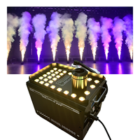 Machine à fumée verticale électrique LED 4000W, jet de fumée 15-18M, équipement pour mariages, DJ, spectacles, en fer, DMX 6CH, télécommande