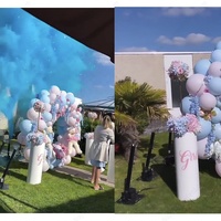 Lanceur de confettis électrique télécommandé à tête unique pour baby shower, révélation du sexe, mariage – Canon à confettis