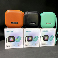 Haut-parleur Bluetooth portable sans fil mini avec lumière LED ambiante populaire, grand volume, subwoofer pour la lecture de musique en intérieur