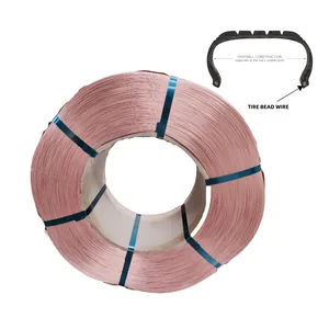 Sản xuất tại Trung Quốc Chất lượng hàng đầu cường độ cao Bronze tráng Bead dây 0.80 mét cho lốp