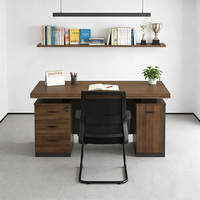 Meubles de bureau à domicile - Table d'ordinateur, de travail et de jeu en bois de haute qualité - Table de réception de bureau