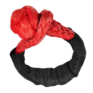 Corde de récupération cinétique 5.7Ton <span class=keywords><strong>sangle</strong></span> de remorquage de véhicule 9m * 16mm pour Kit de récupération <span class=keywords><strong>4x4</strong></span> avec manilles souples de 11Ton - Product Image 2