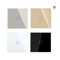 Bingoelec luxe 1000W télécommande électrique universelle wifi ZigBee smart wifi tactile éclairage mural commutateurs pas de neutre