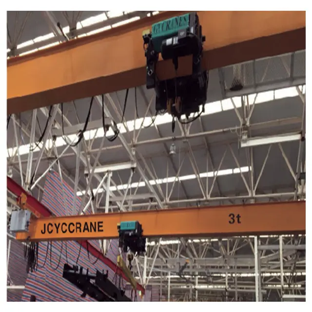 Monorail d'intérieur 5 tonnes, câble électrique, palan eot, pont roulant, prix
