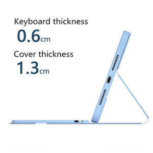 TrackPad portalápices funda <span class=keywords><strong>para</strong></span> teclado y ratón <span class=keywords><strong>para</strong></span> iPad 10,2 funda 9th 8th 7th 10th Gen <span class=keywords><strong>para</strong></span> iPad 9,7 Air 1 2 3 4 5 10,9 10,5 Pro 11 - Product Image 4