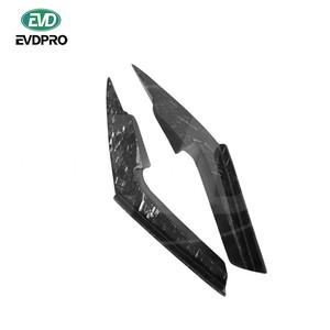 Alerones Delanteros de Fibra de Carbono Forjada Estilo EVD para Nissan GTR R35 Eba 2017-2021 - Product Image 1