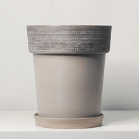 Samit Rétro Roman En Pot Succulent Rose Vert Plante Épais Vert Lierre En Plastique Pot De Fleur