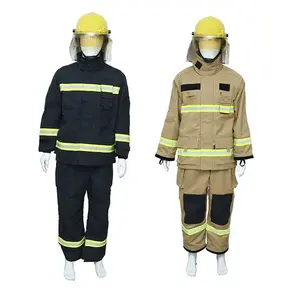 Hot Selling Feuerwehr mann Anzug 100% Nomex Feuerwehr Feuerwehr mann Kleidung Nähe Weiche Ausrüstung Feuer anzug