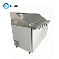 Vitrine Réfrigérée Commerciale Grande Taille pour Salades – Comptoir Réfrigéré pour Banquets et Vente au Détail – Armoire à Température Constante pour la Restauration