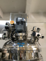 Mélangeur sous vide multifonctionnel automatique 300L pour dentifrice, homogénéisateur à cisaillement élevé, moteur ABB, économie d'énergie, produits chimiques