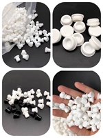 8mm plaque trou 2x2.5 Double trous Silicone œillets NBR caoutchouc matériel moule joint utiliser bobine de protection fil boucle PVC EPDM