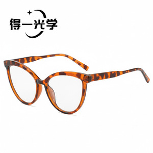 กรอบแว่นตาแบบ Cat Eye วัสดุ PC ป้องกันแสงสีฟ้า สำหรับทุกเพศ แบบเต็มกรอบ - Product Image 5