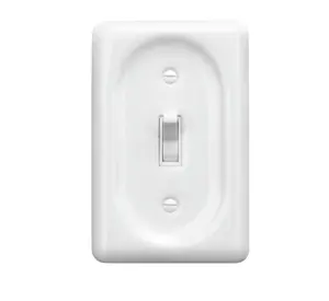 Retro American Ceramic Plate Cover Frame Light Wall Switches and Sockets for Home