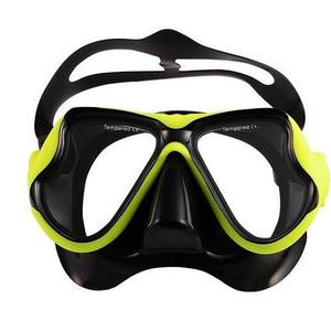 Masque <span class=keywords><strong>de</strong></span> <span class=keywords><strong>plongée</strong></span> à grande monture avec verres en verre trempé pour myopie, adapté à <span class=keywords><strong>la</strong></span> <span class=keywords><strong>plongée</strong></span> avec tuba, ajustement universel - Product Image 1