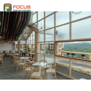 Professional Coffee Display Cabinet Glass Display <b>Shelf</b> Takeaway Pickup Area Commercial Cafe Cabinet - Product Image 3