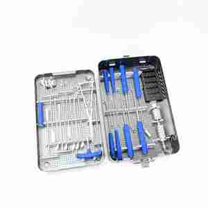 Hoge Kwaliteit Medische Orthopedische Wervelkolom Peek Lumbale <span class=keywords><strong>Tlif</strong></span>-Plif Kooi Lumbale Peek Kooi Wervelkolom Chirurgie Instrumentset - Product Image 5