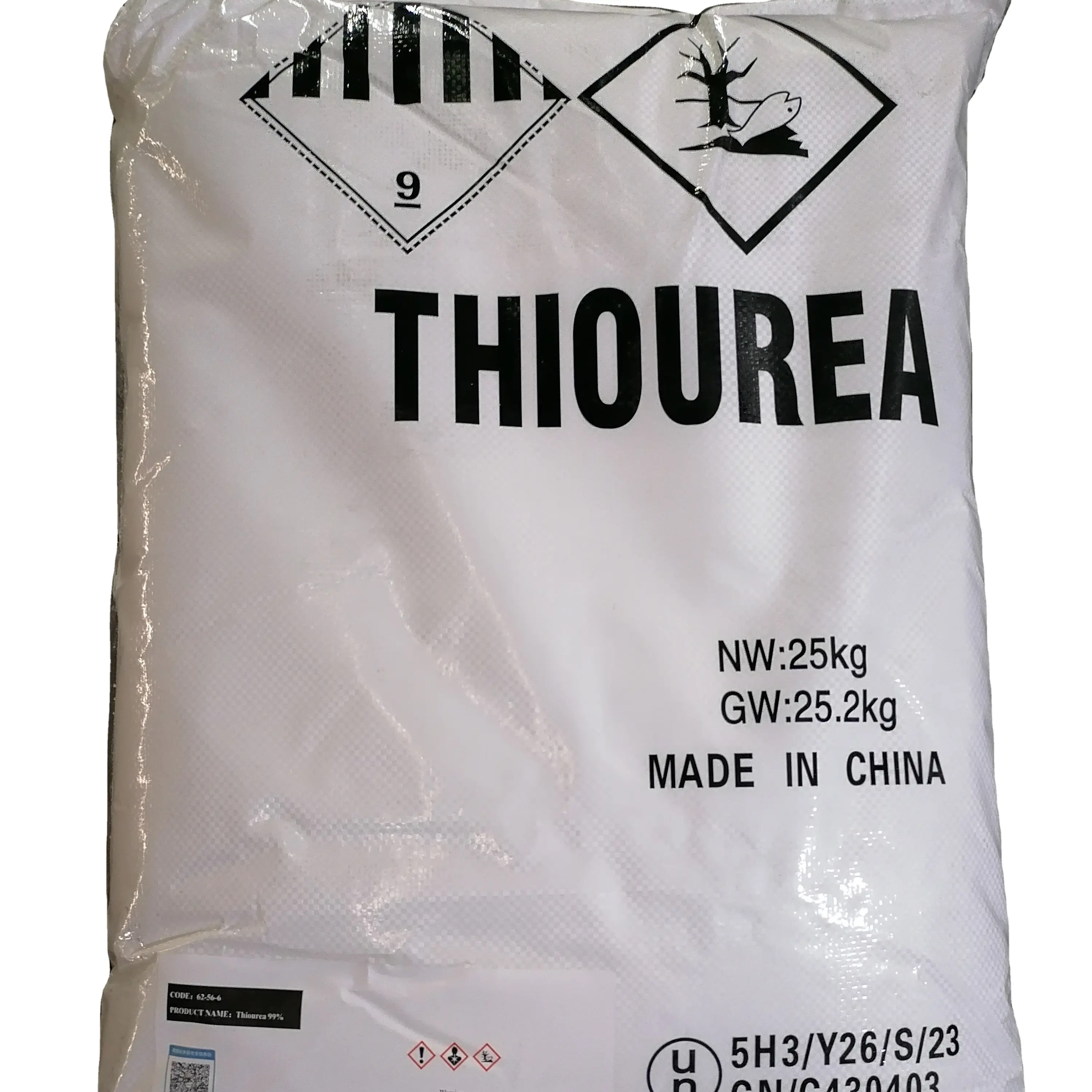 Thioureia CAS 62-56-6 de grau industrial bom preço
