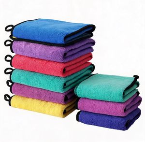 Toalla de Microfibra NOVISON Performance Coral Fleece para Lavado de Autos, Absorción Rápida con un Solo Trasero, Secado Rápido, Accesorios - Product Image 1