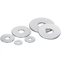 Rondelle plate, rondelle à vis chinoise, rondelle à vis DIN125 pour l'industrie de la construction, tailles de vis compatibles M3-M30, spécifications complètes