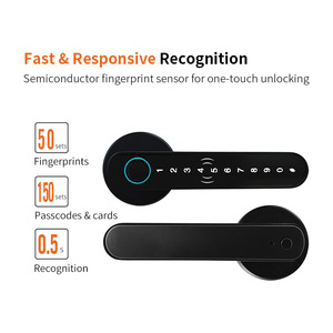 ยูเฟิง ไมชิสมาร์ทล็อค ลายนิ้วมือ กึ่งอัตโนมัติ รุ่น DYST11-E ขนาด 65 มม. x 150 มม. ระบบรักษาความปลอดภัยประตู พร้อมปุ่มกดและระบบสแกนบัตร - Product Image 5