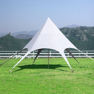 Glamping <b>Tent</b> Portable Beach Canopy <b>Poles</b> Camping Waterproof Polyester Multi-Use Parties Star Shade Easy Shelter Logo - Product Image 2