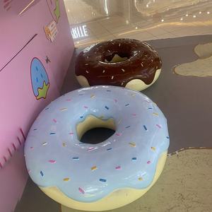 Donuts Decorativos Personalizados, <span class=keywords><strong>Donut</strong></span> <span class=keywords><strong>Gigante</strong></span> de Fibra de Vidrio para Exteriores, <span class=keywords><strong>Donut</strong></span> Artificial Grande para Fiestas - Product Image 6