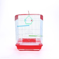 Bonne qualité transporteurs pour animaux de compagnie élevage perroquet perruche métal Commercial diviseur fer Cage pour amour oiseau